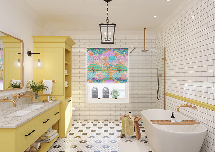 Kolkata Velvet, Carnival - Twist&Fit Roman Blind - Image 8